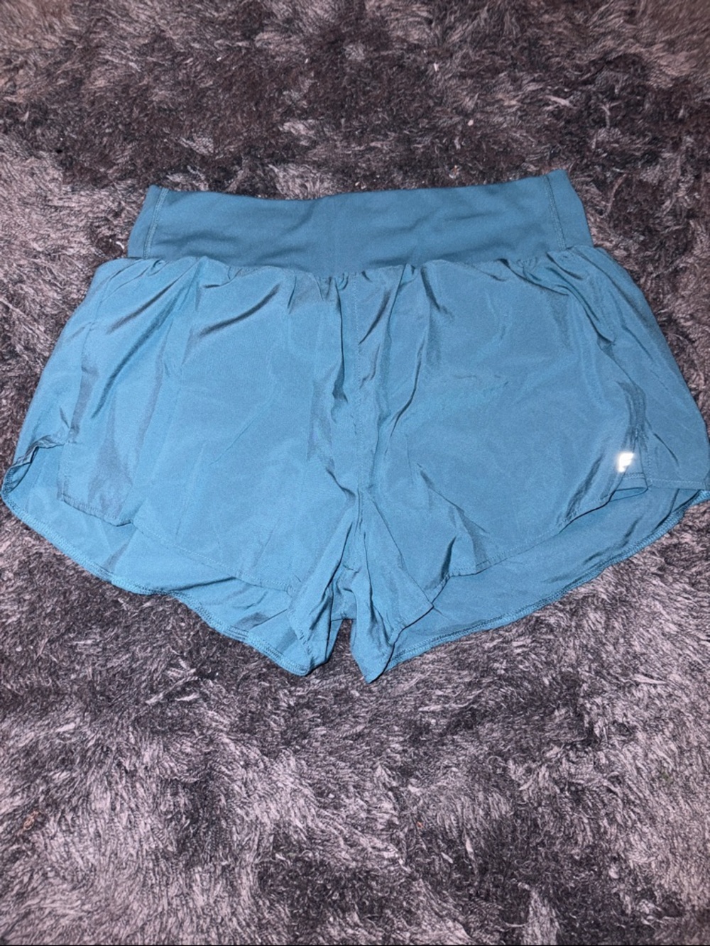 Fabletics Teal Sun Chaser Shorts